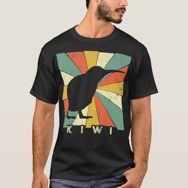 Camiseta Vintage Kiwi Bird Style (Frente)