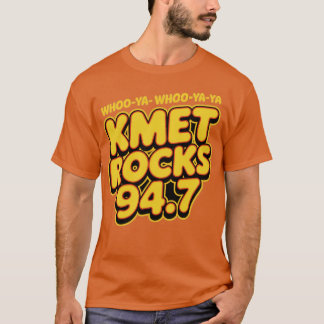 Camiseta Vintage KMET Rocks 94,7