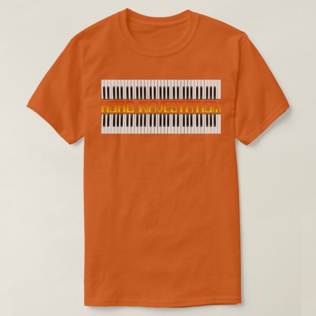 Camiseta Vintage Korg Synth (Frente do Design)