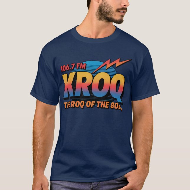 Camiseta Vintage KROQ 106.7 California (Frente)