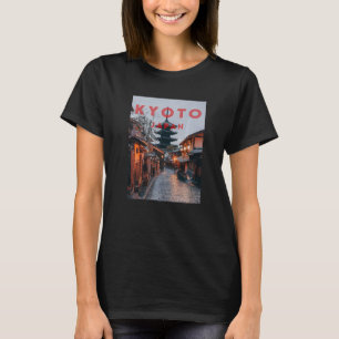Camiseta Vintage Kyoto Japão — velha estética da rua