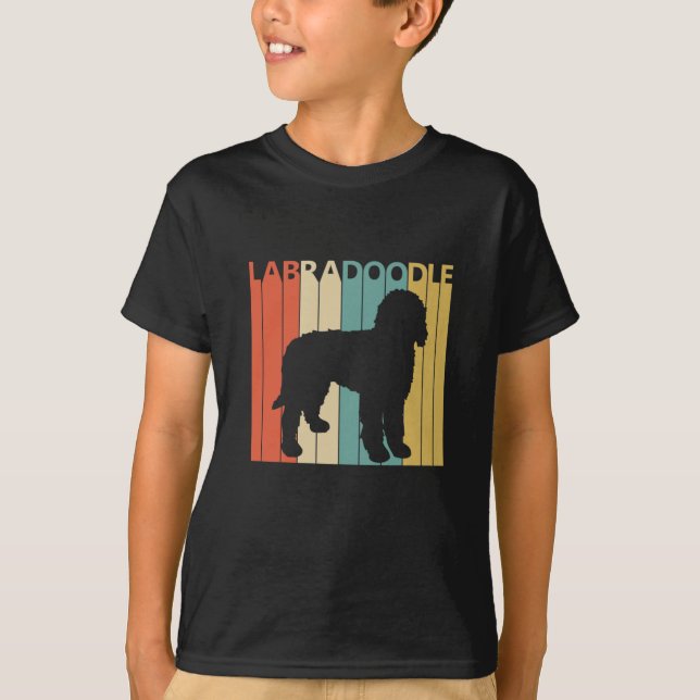Camiseta Vintage Labradoodle Dog Owner Gift Idea (Frente)