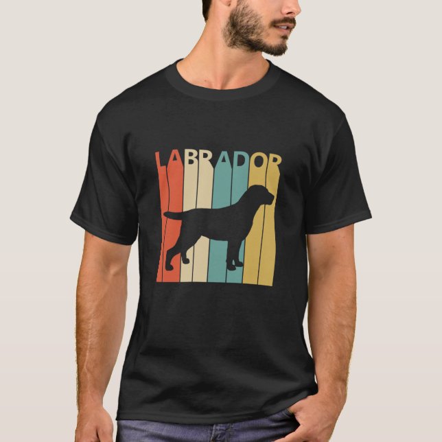 Camiseta Vintage Labrador Dog Owner Gift Idea (Frente)
