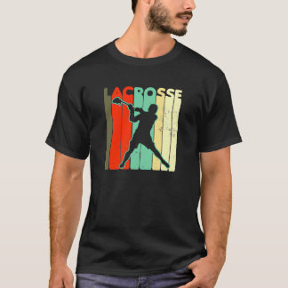 Camiseta Vintage Lacrosse Shirt Vintage Retro Gift