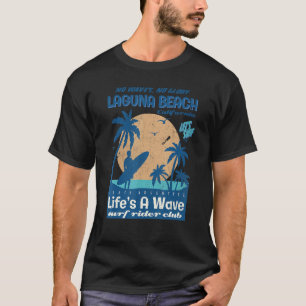 Camiseta Vintage Laguna Beach California Surf Rider Club