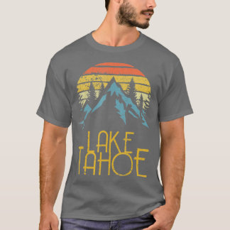 Camiseta Vintage Lake Tahoe California Nevada Retro