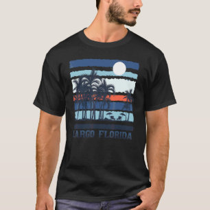 Camiseta Vintage Largo Florida Summer Viagem 70s 80s Beach