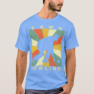 Camiseta Vintage Lawn Boliche Esporte Retro T