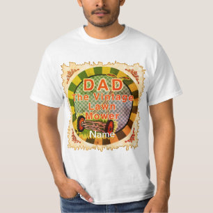 Camiseta Vintage Lawn Mower