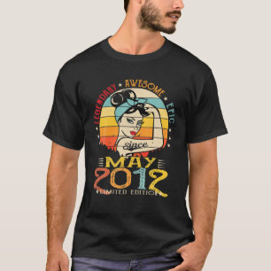 Camiseta Vintage Legendary Awmanutenção Epic Desde Maio De