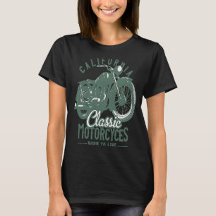 Camiseta Vintage Legends Classic Biker Old School Motorcycl