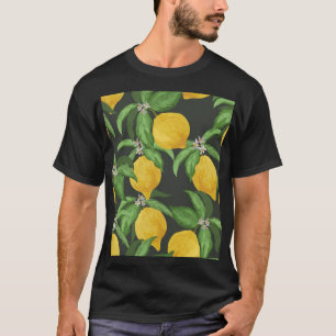 Camiseta Vintage Lemon Tropical Patterna
