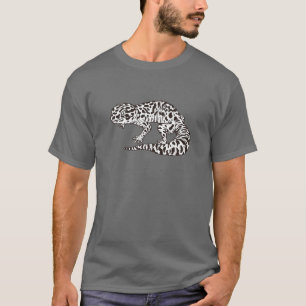 Camiseta Vintage Leopard Gecko Gift Para Mulheres Meninas