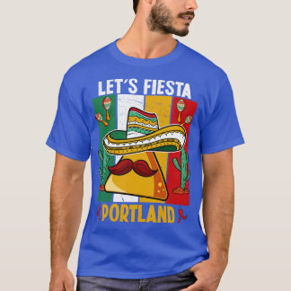 Camiseta Vintage Lets Party Portland Oregon