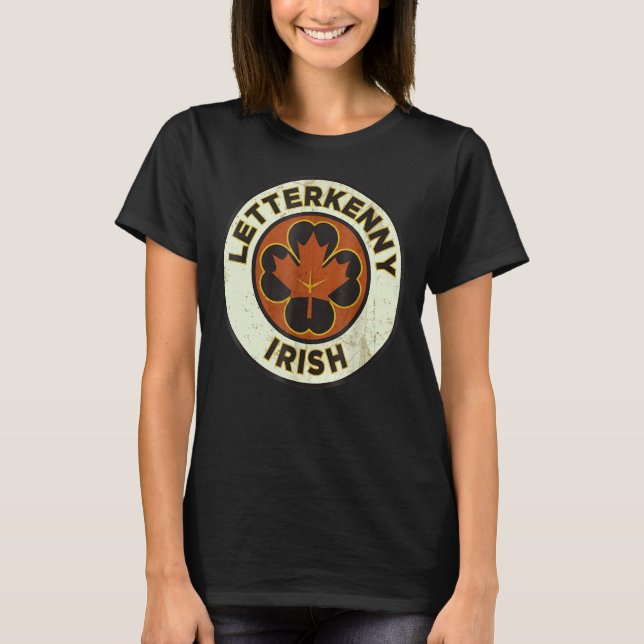 Camiseta Vintage Letterkenny Irish Retro Tee (Frente)