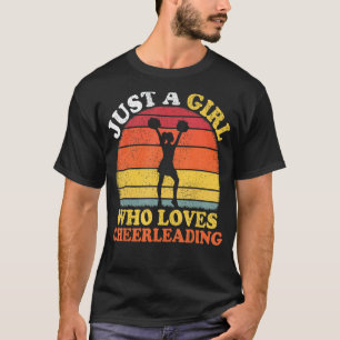 Camiseta Vintage Líder De Torcida Só Uma Menina Que Ama Che