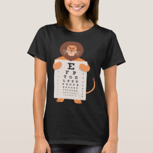 Camiseta Vintage Lions Baby Lion Eye Chart Willife Artisti