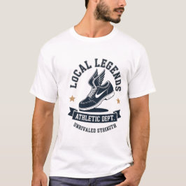 Camiseta Vintage "LOCAL LEGENDS" Athletic Dept. Winged Shoe