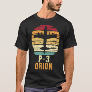 Camiseta Vintage Lockheed P-3 Orion Aviation