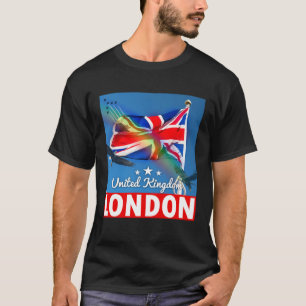 Camiseta Vintage London Inglaterra Reino Unido Souvenir Gif
