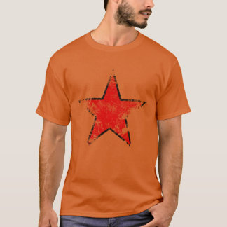 Camiseta Vintage Looking Red Star vintage