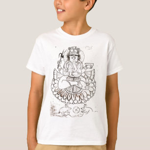 Camiseta Vintage Lord Ganesha Hindu Hinduísmo Yoga
