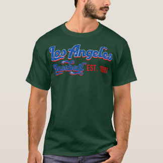 Camiseta Vintage Los Angeles Baseball Est 1883 Baseball Lov