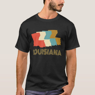Camiseta Vintage Louisiana Home State, Eu Adoro Louisiana