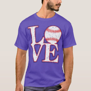 Camiseta Vintage - LOVE BASEBALL