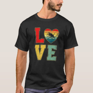 Camiseta Vintage Love Octopus Retro 70s 80s Anima do Mar Ca