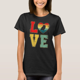 Camiseta Vintage Love Owl Retro 70s 80s Animais da Fazenda