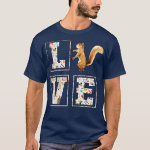 Camiseta Vintage Love Squirrel