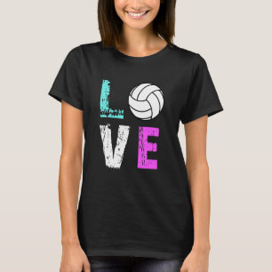 Camiseta Vintage Love Voleibol Sport