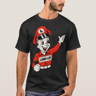 Camiseta Vintage Lubri-Loy Mascot – Óleo & Gar Ret
