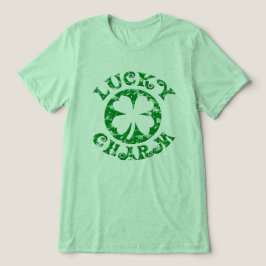 Camiseta Vintage Lucky Charm Rua Irlandesa. Patricks Day T 