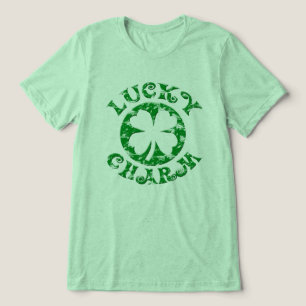 Camiseta Vintage Lucky Charm Rua Irlandesa. Patricks Day T