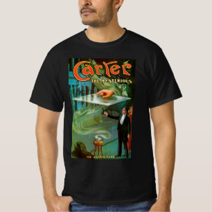 Camiseta Vintage Magic Poster, Carter, o Misterioso
