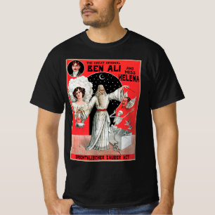 Camiseta Vintage Magic Poster, o Excelente Original Ben Ali