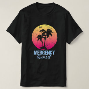 Camiseta Vintage Malibu Sunset usado