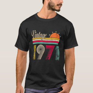 Camiseta Vintage março 1971 51 Anos