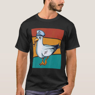 Camiseta Vintage Marine Seagull