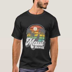 Camiseta Vintage Maui Hawaii Hawaii Hawaiian Beach Surfing