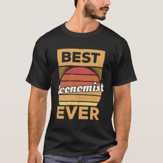 Camiseta Vintage Melhor Economista Do Mundo Econômico