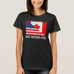 Camiseta Vintage Melhor Mãe De Todos Os Anos Retro American