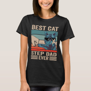 Camiseta Vintage Melhor pai de Gato