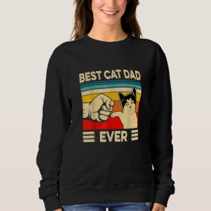 Camiseta Vintage Melhor Pai De Gato De Todos Os Pais De Gat