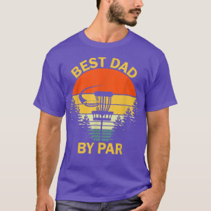 Camiseta Vintage Melhor Pai Por Par Disk Golf TeMen Fathers