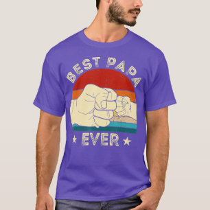 Camiseta Vintage Melhor Papá De Bump Engraçado Avô Gordo