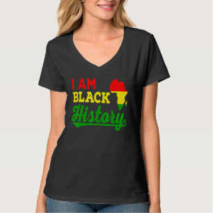 Camiseta Vintage Mês da História Negra Punho Mulhe