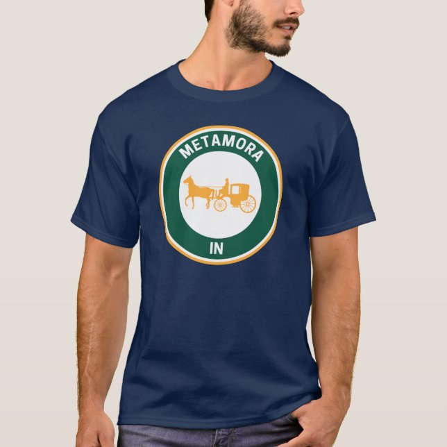 Camiseta Vintage Metamora Indiana (Frente)